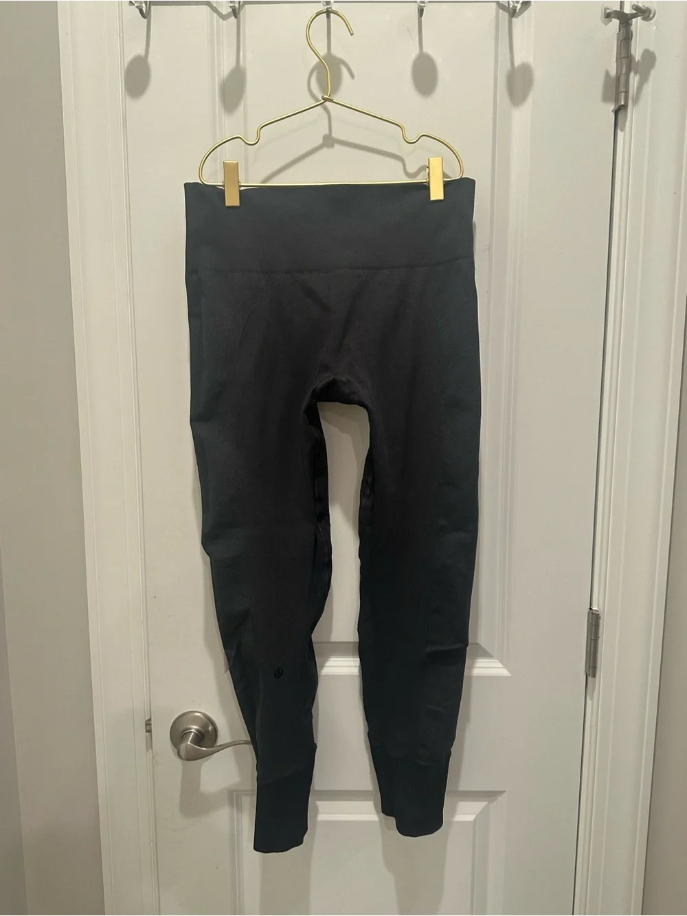 lululemon athletica Black High-Rise Leggings with Ribbed Ankles